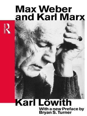 cover image of Max Weber and Karl Marx